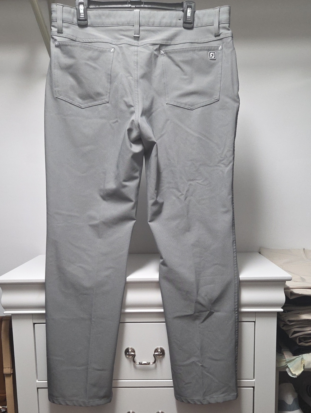 FootJoy Men's Light Gray Performance Chinos